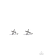 Load image into Gallery viewer, Paparazzi Sacred Shimmer - White Earrings

