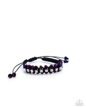 Load image into Gallery viewer, Paparazzi Embedded Effervescence - Purple Bracelet
