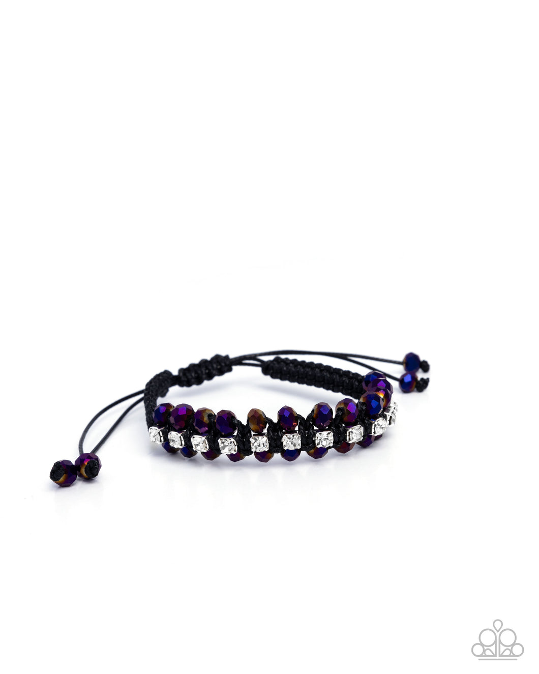 Paparazzi Embedded Effervescence - Purple Bracelet