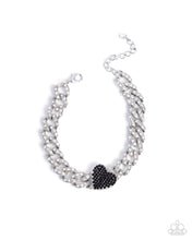 Load image into Gallery viewer, Paparazzi Humane Hearts - Black Bracelet
