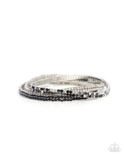 Load image into Gallery viewer, Paparazzi Tolerable Twinkle - Black Bracelet
