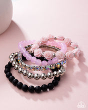 Load image into Gallery viewer, Paparazzi Rose Garden Grandeur - Pink Bracelet
