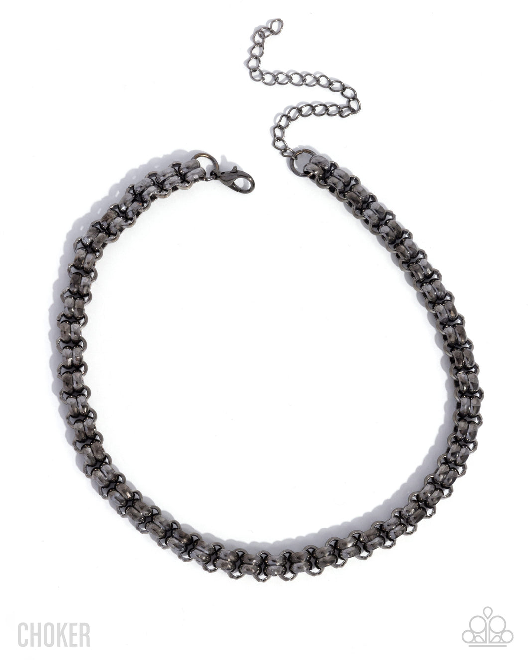 Paparazzi Double Demand - Black Necklace