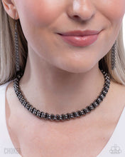 Load image into Gallery viewer, Paparazzi Double Demand - Black Necklace
