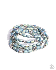 Paparazzi Final Impression - Green Bracelet