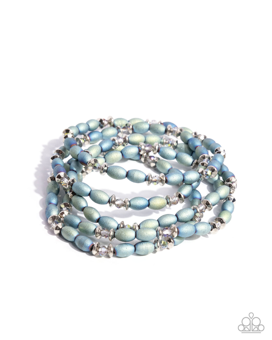 Paparazzi Final Impression - Green Bracelet
