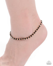 Load image into Gallery viewer, Paparazzi Exquisitely Eclectic - Gold Ankle Bracelet
