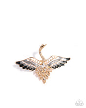 Load image into Gallery viewer, Paparazzi Soaring Swan - Gold Ring
