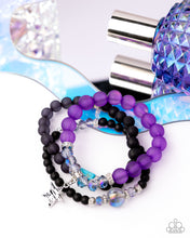 Load image into Gallery viewer, Paparazzi Sensible Star - Purple Bracelet
