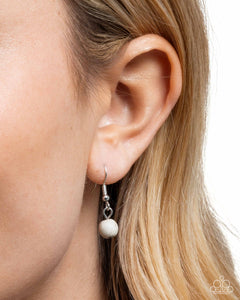 Paparazzi Floral Fidelity - White Necklace