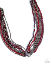 Load image into Gallery viewer, Paparazzi Rushing Radiance - Red Necklace
