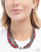 Load image into Gallery viewer, Paparazzi Rushing Radiance - Red Necklace
