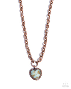 Paparazzi Heartfelt Horoscope - Copper Necklace