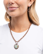 Load image into Gallery viewer, Paparazzi Heartfelt Horoscope - Copper Necklace
