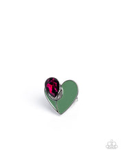 Load image into Gallery viewer, Paparazzi Heartfelt Hello - Green Ring

