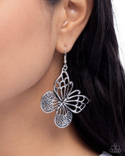 Load image into Gallery viewer, Paparazzi Soaring Skill - Silver Earrings
