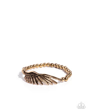 Load image into Gallery viewer, Paparazzi Angelic Appreciation - Gold Bracelet

