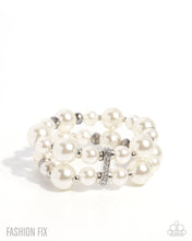 Load image into Gallery viewer, Paparazzi Elegant Echo - White Bracelet
