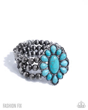 Load image into Gallery viewer, Paparazzi Traditional Tailoring - Blue Bracelet
