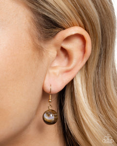 Paparazzi Contemplative Chic - Brown Necklace