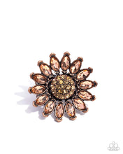 Load image into Gallery viewer, Paparazzi Sunflower Setting - Copper Ring

