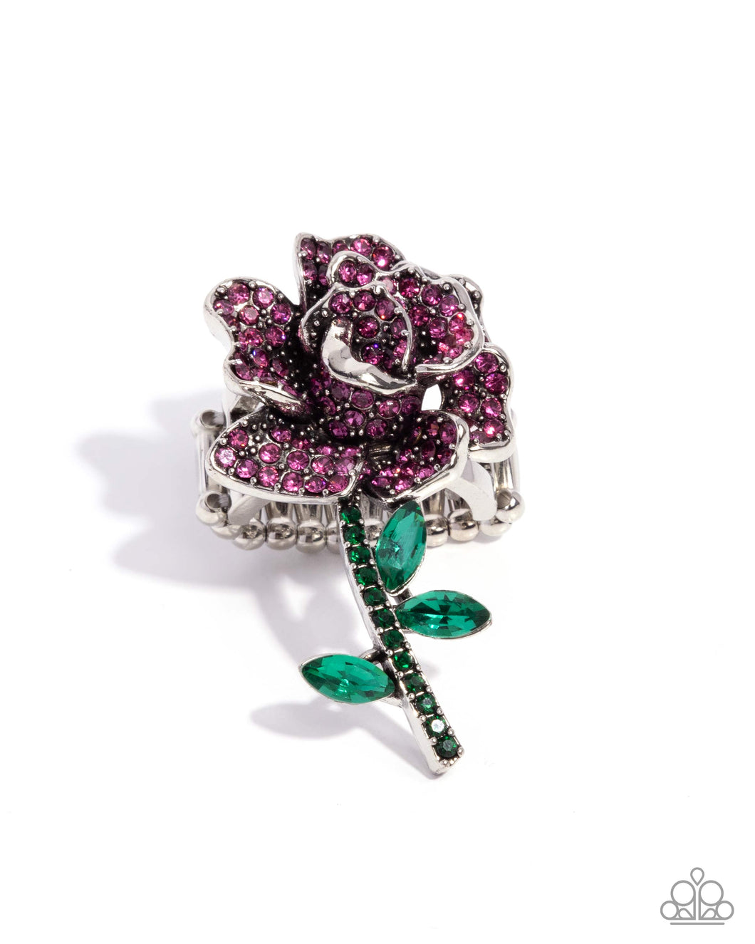 Paparazzi Boutonniere Bling - Pink Ring