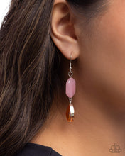 Load image into Gallery viewer, Paparazzi Brilliant Beauty Queen - Pink Earrings
