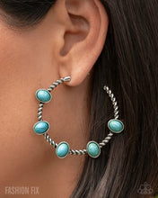 Load image into Gallery viewer, Paparazzi Canyon Course - Blue Earrings
