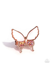 Load image into Gallery viewer, Paparazzi Butterfly Benefit - Copper Ring
