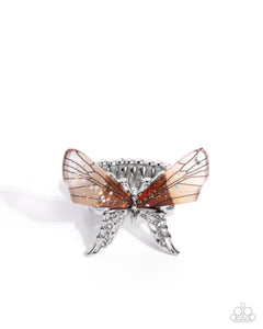 Paparazzi Light Landing - Orange Ring