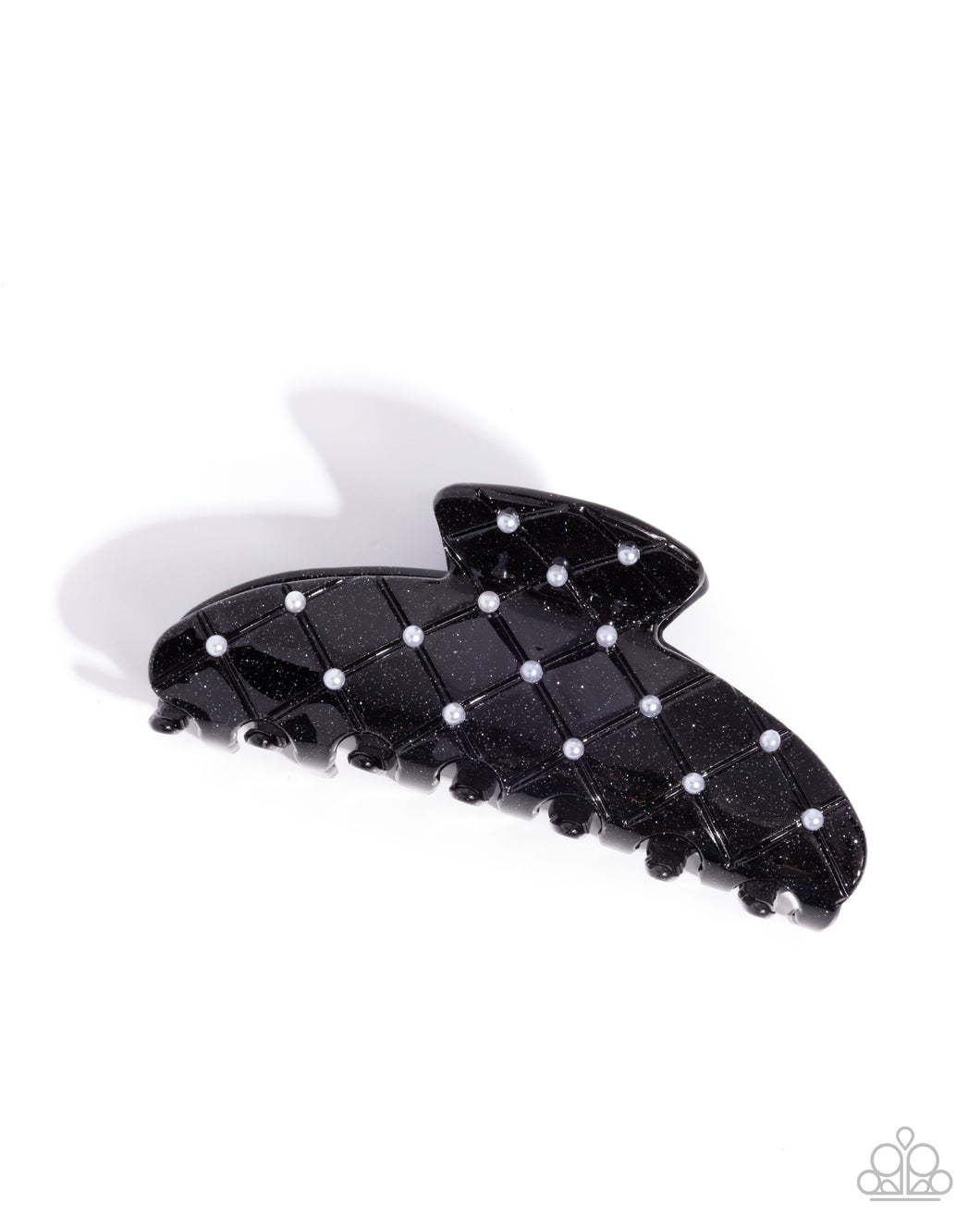 Paparazzi Precise Pearls - Black Hair Accessory