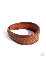 Load image into Gallery viewer, Paparazzi Woven Wellness - Brown Hair Accessory
