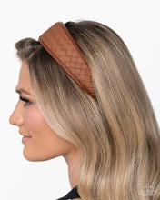 Load image into Gallery viewer, Paparazzi Woven Wellness - Brown Hair Accessory
