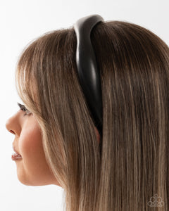 Paparazzi Exciting Eloquence - Black Hair Accessory