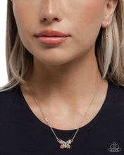 Load image into Gallery viewer, Paparazzi Gliding Glam - Orange Necklace
