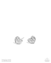 Load image into Gallery viewer, Paparazzi All My Affection - White Earrings
