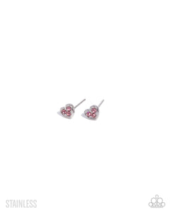 Paparazzi All My Affection - Pink Earrings