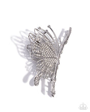 Load image into Gallery viewer, Paparazzi Layered Landing - White Hair Accessory
