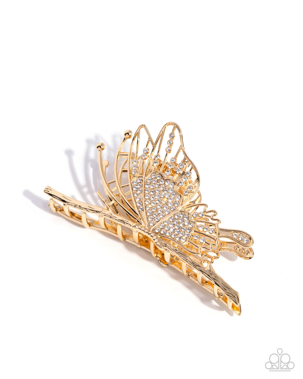Paparazzi Layered Landing - Gold Hair Accessory