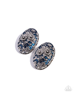 Paparazzi Portrait of Perfection - Blue Earrings