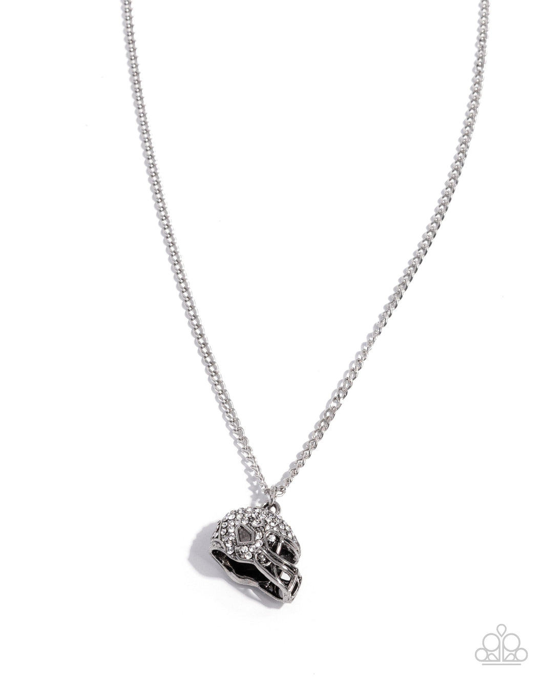 Paparazzi Quarterback Chic - White Necklace