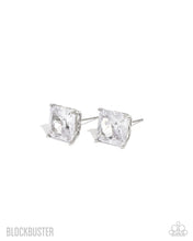 Load image into Gallery viewer, Paparazzi GLOW Time - White Earrings
