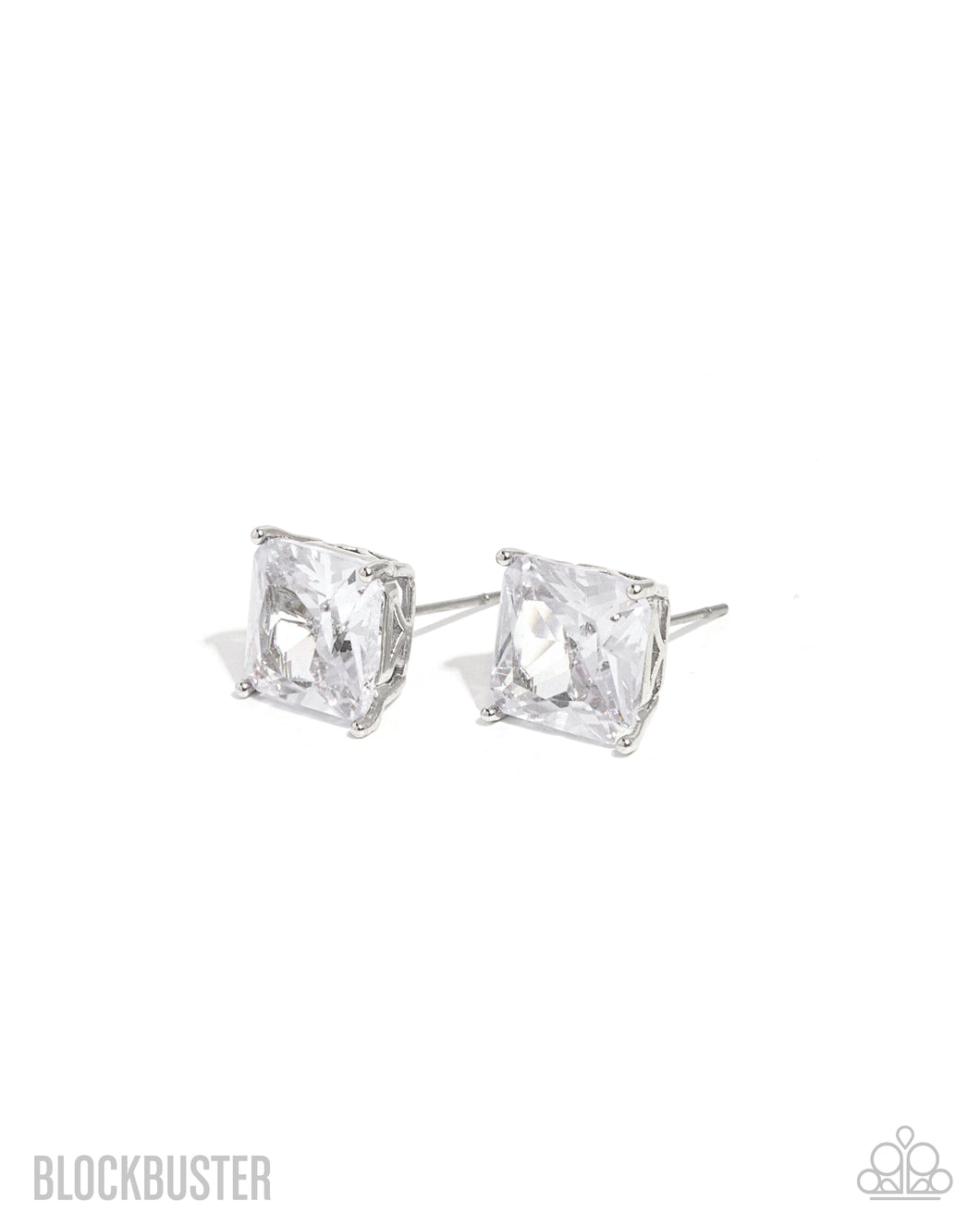 Paparazzi GLOW Time - White Earrings