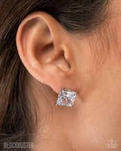 Load image into Gallery viewer, Paparazzi GLOW Time - White Earrings
