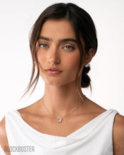 Load image into Gallery viewer, Paparazzi GLOW Time - White Earrings
