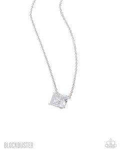 Paparazzi Enjoy the GLOW - White Necklace