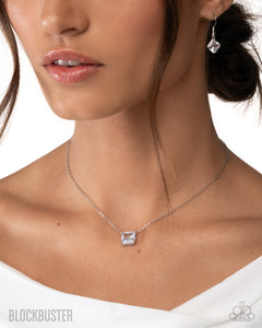 Paparazzi Enjoy the GLOW - White Necklace
