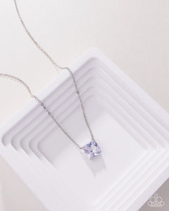 Paparazzi Enjoy the GLOW - White Necklace