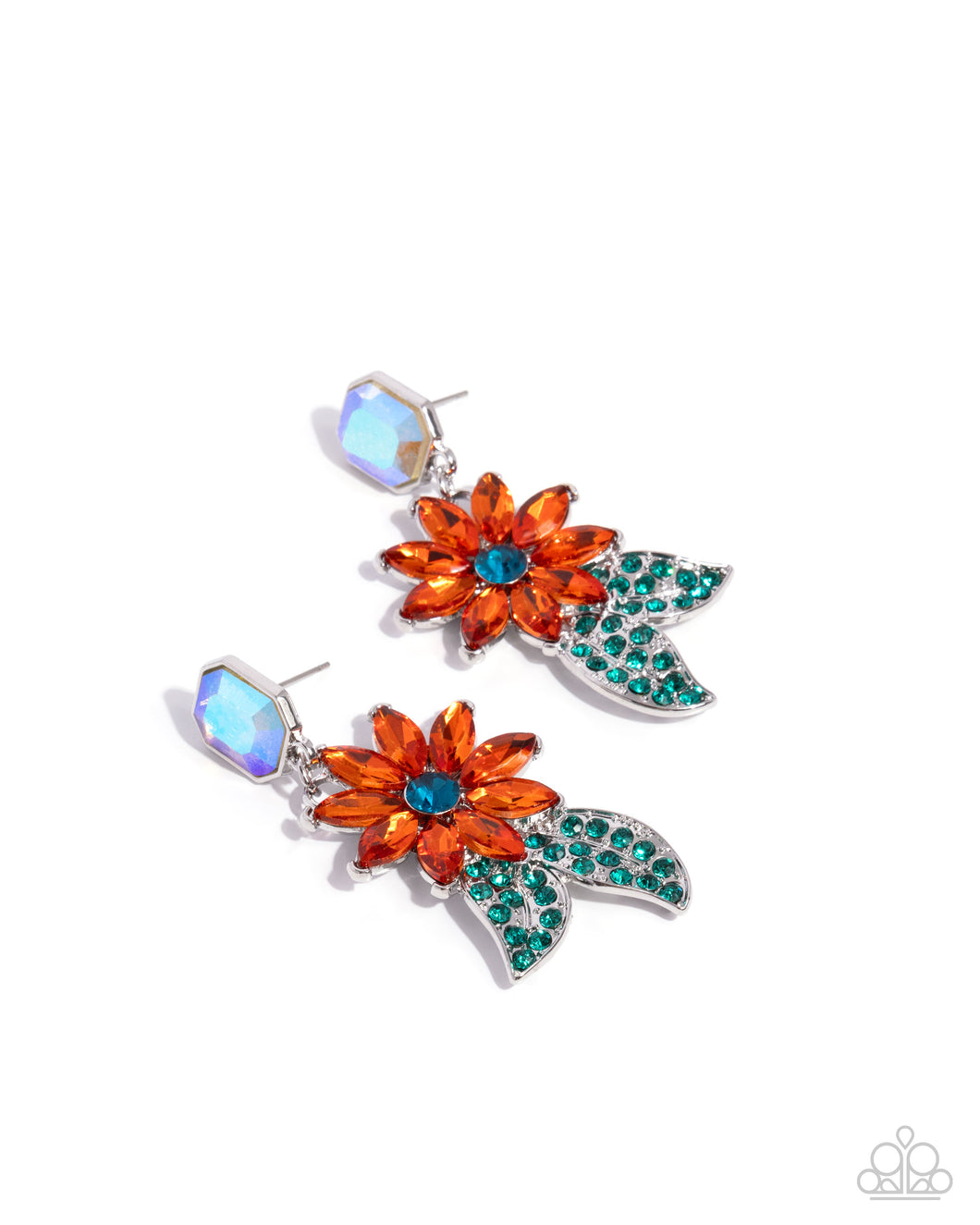 Paparazzi Momentous Majesty - Orange Earrings