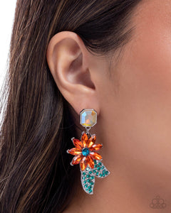 Paparazzi Momentous Majesty - Orange Earrings